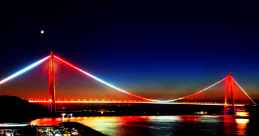 Yavuz Sultan Selim Köprüsü  iklim değişikliğine ışık tutmak için kararacak