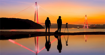 4 mevsimi geride bırakan Yavuz Sultan Selim Köprüsü en güzel 1. yıl fotoğrafını seçti
