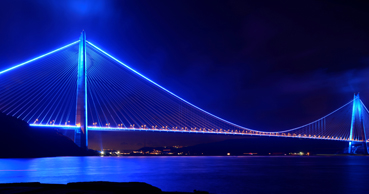 Yavuz Sultan Selim Bridge Will Be Illuminated with Blue and Orange Lights for World Cancer Day